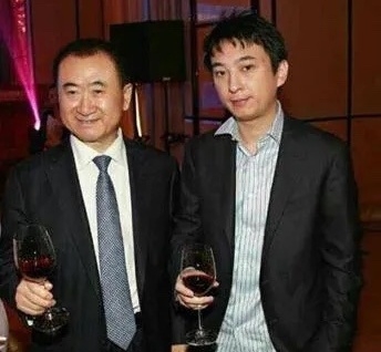 內地前首富王健林與兒子王思聰