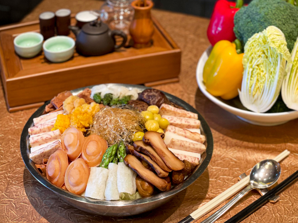 港島海逸君綽酒店君綽軒十八羅漢上素盆菜。