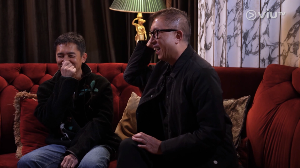 聽罷連梁朝偉也忍俊不禁，莊文強直言：「嗰下你（周星馳）真定假呀？係咪推我呀？！」