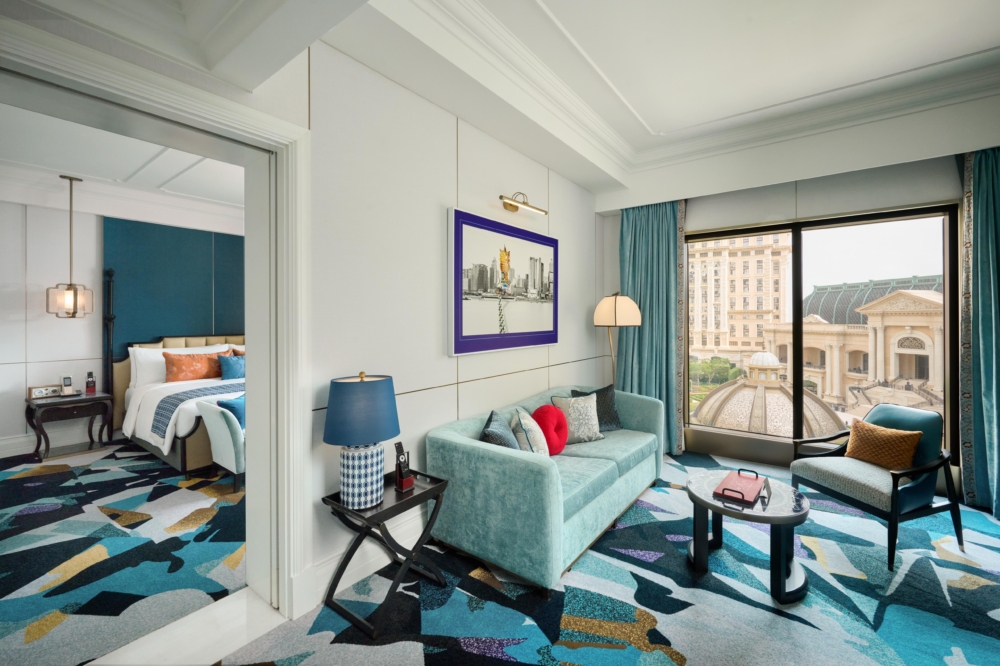 「上葡京酒店」房間舒適寬敞且景觀開揚