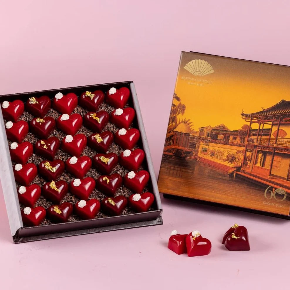 Valentine's Heart Chocolate 30顆裝。