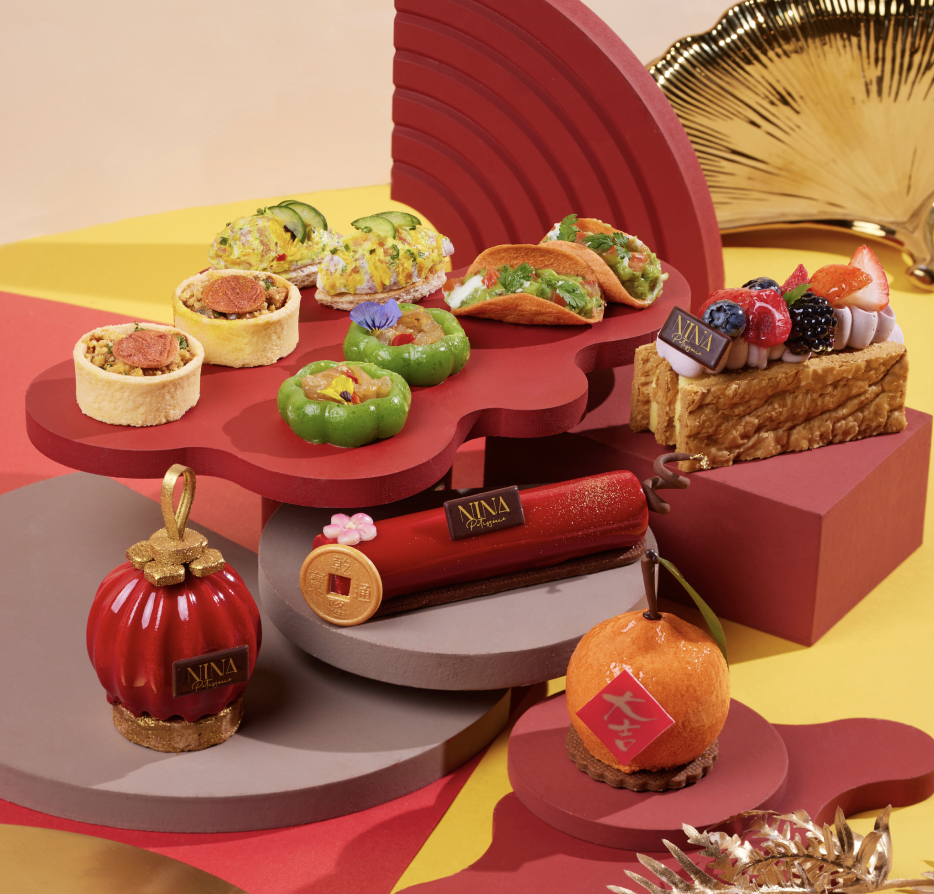 龍躍新春下午茶。