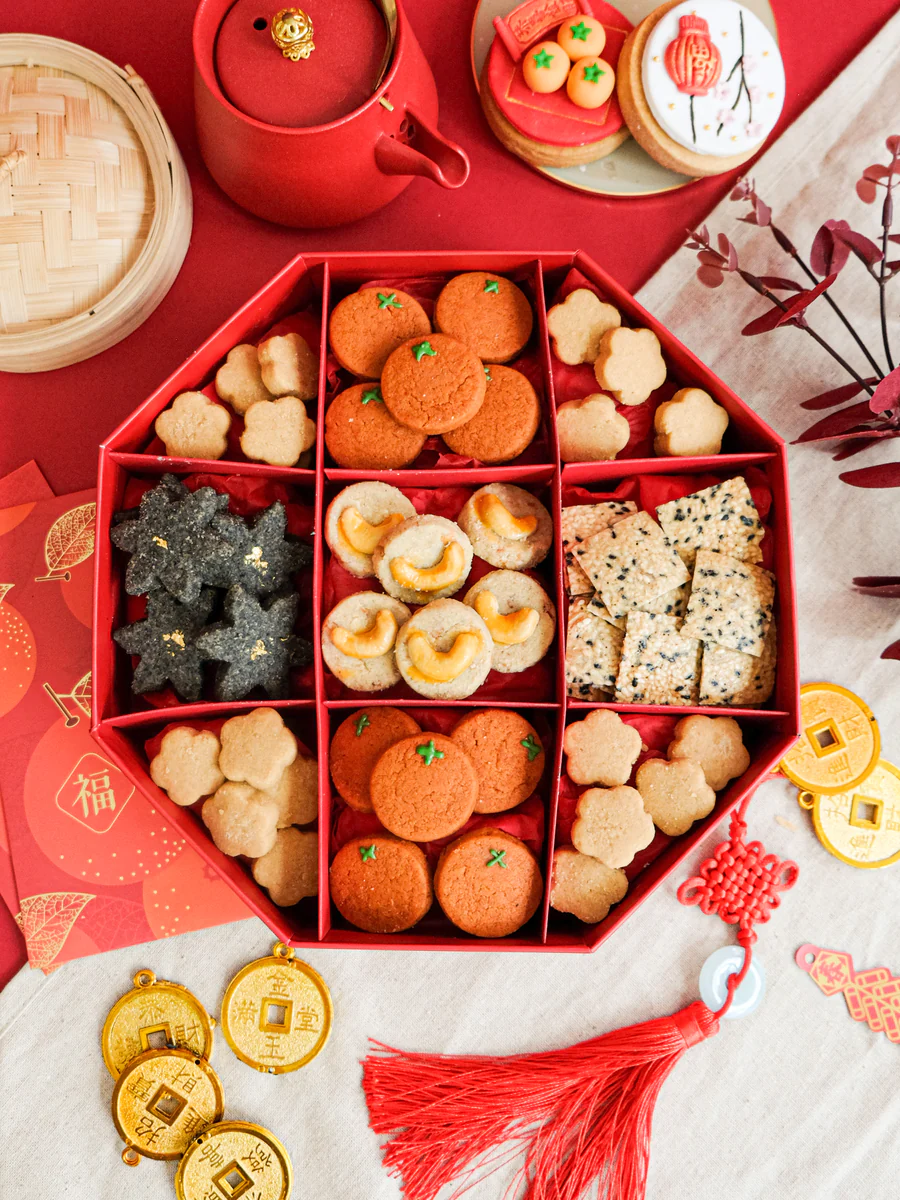 無糖農歷新年全盒。