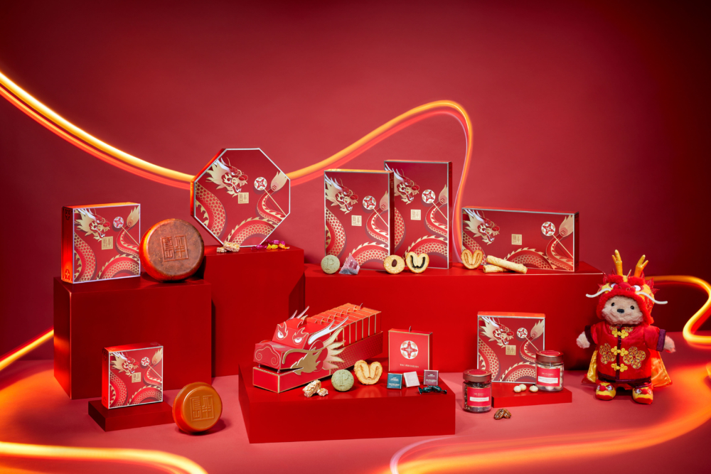 農曆新年系列以神話巨龍的氣韻為靈感，相當有氣勢！