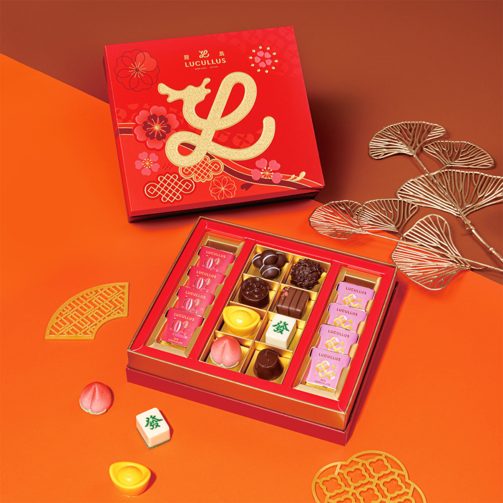 繁花似錦雜錦朱古力禮盒。