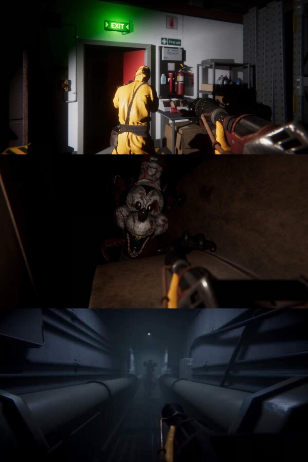 整個遊戲的畫面充滿刺激、驚悚感！