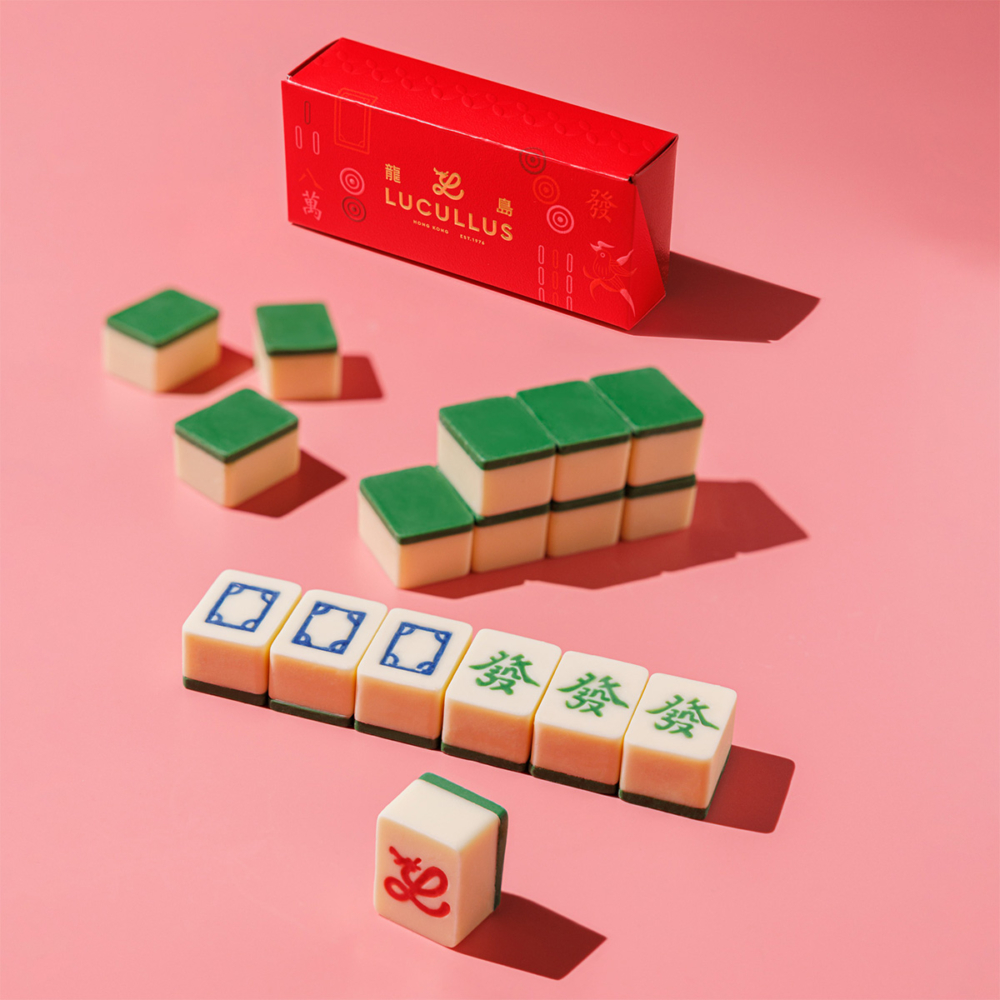 行運一條龍麻雀朱古力禮盒。