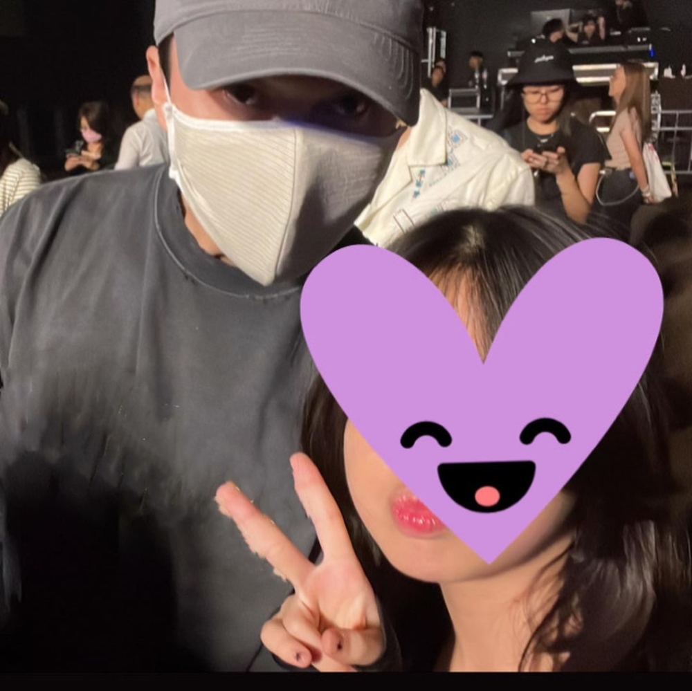 王浩信同女兒睇演唱會