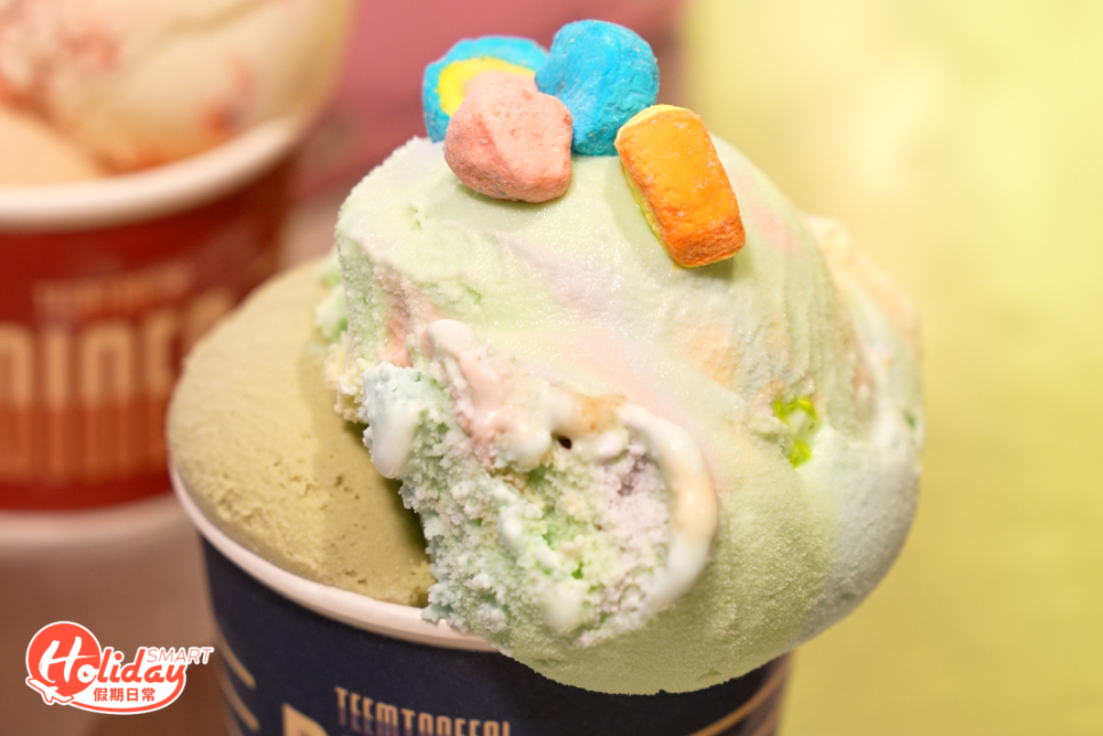 彩虹色的造型非常適合打卡。