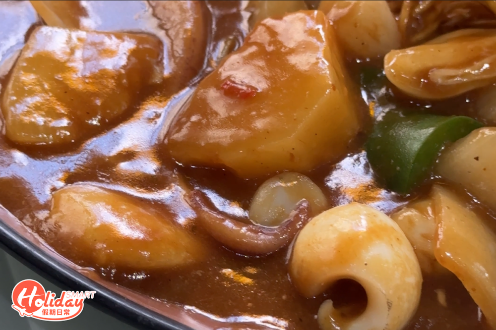 沙嗲味略嫌不夠濃郁。