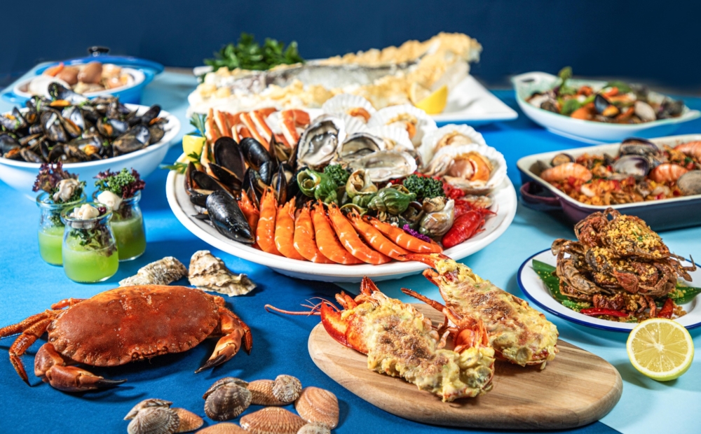 海鮮大盛薈自助晚餐。