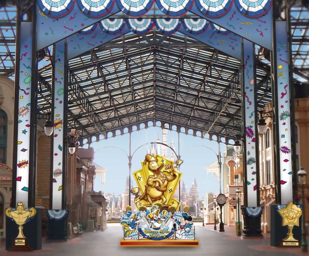 唐老鴨變身超級巨星，特別打造金色紀念碑！