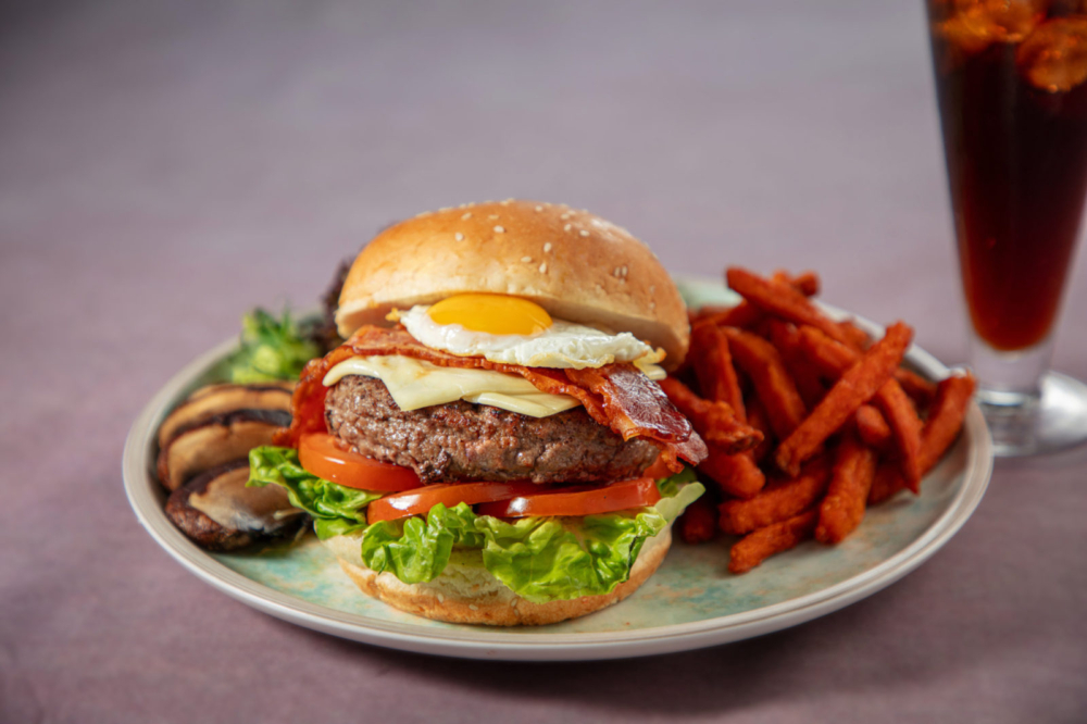 百樂和牛漢堡！