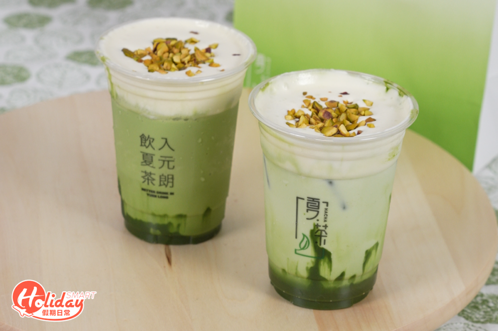 當中最受熱捧是每日限量發售的「芝士開心果鮮奶/雪沙」,高峰時期日賣200杯,月售更過過千杯,成為店內銷售第一,受歡迎程度十分誇張!