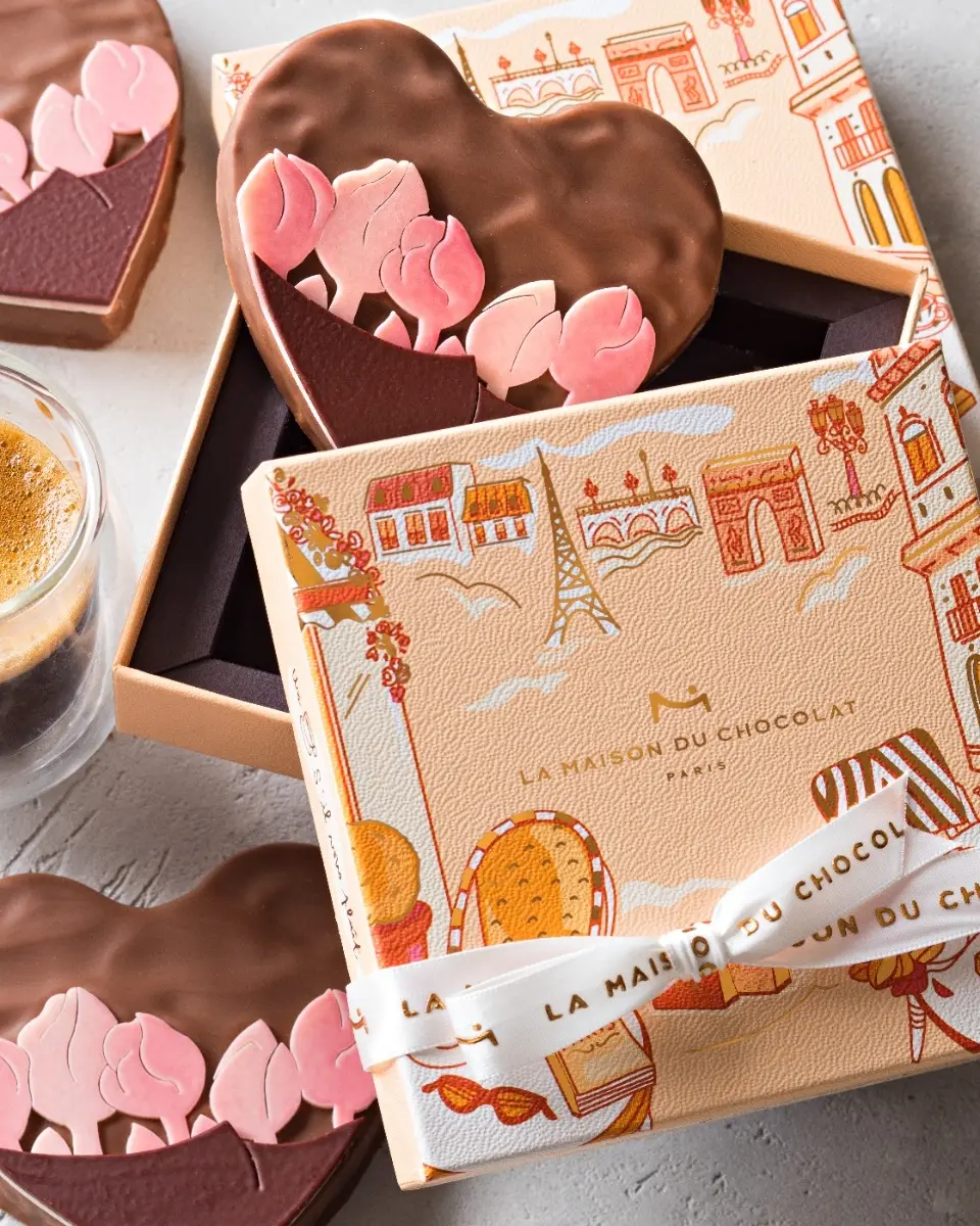 巴黎·日安心形脆脆。