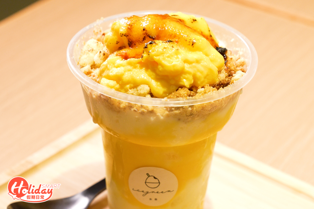 記者推介焦糖嫩蛋冰杯,同樣享受到焦糖的香甜和嫩滑口感,但杯裝更加方便,份量也十分澎湃。