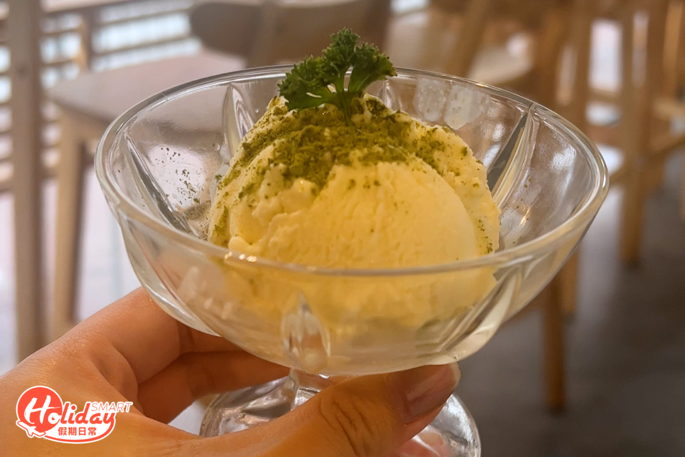 豆腐抹茶雪糕。