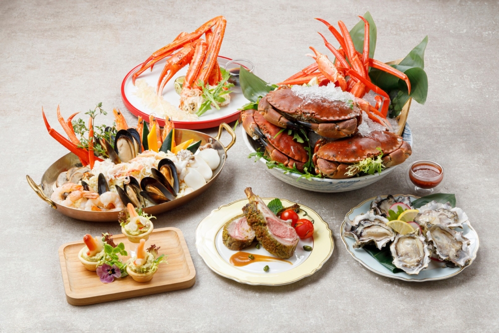 紅楚蟹‧海鮮自助晚餐。