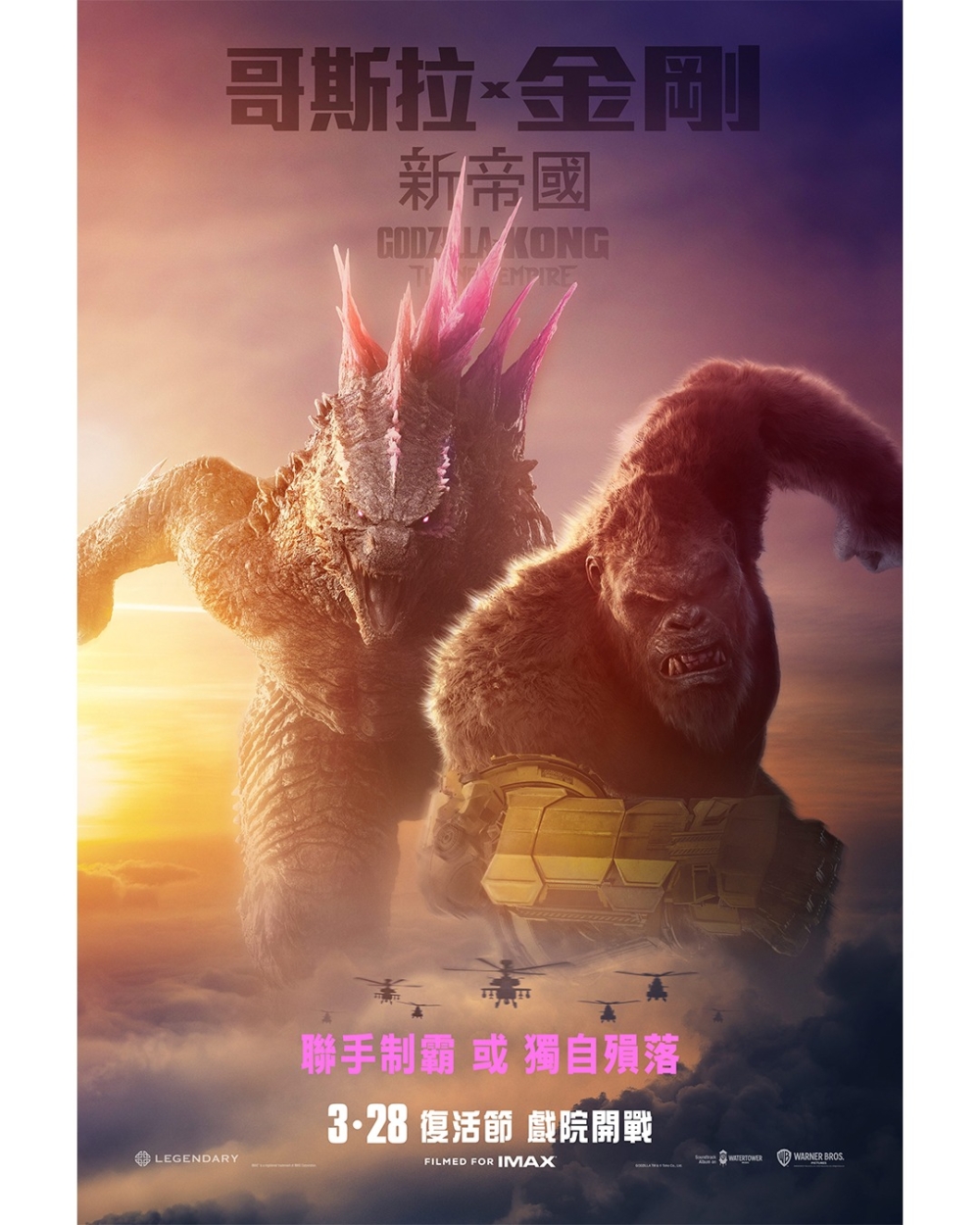 《哥斯拉 x 金剛：新帝國》。