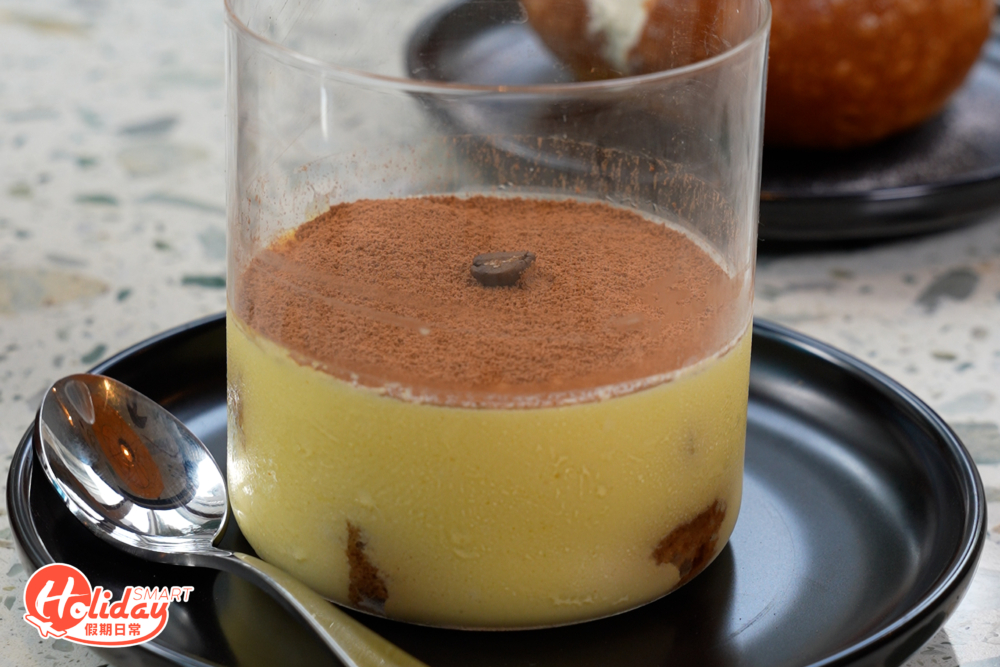 另推介Tiramisu，以Griso咖啡為基調，其口感滑順，奶油質地豐潤。