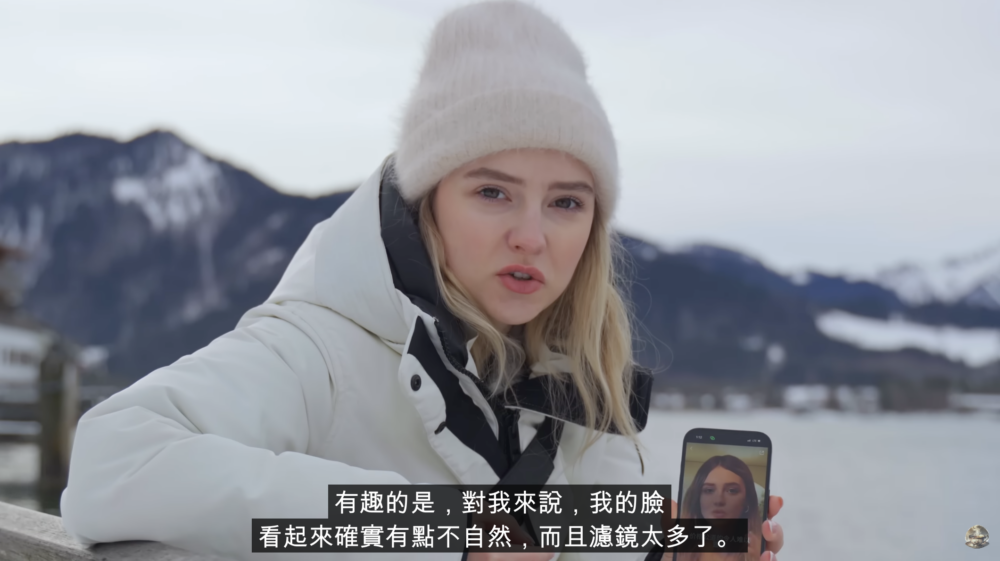 Olga Loiek指其實deepfake影片很容易看穿