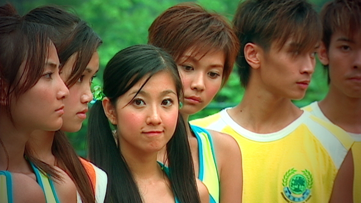 Yoyo當年同樣係23歲，喺劇中以雙馬尾示人，十分清純可愛。