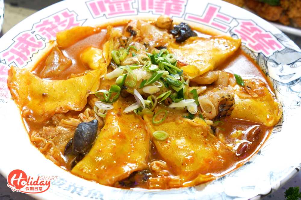 無雙腸血旺魚以臭豆腐入饌，充滿濃烈的臭豆腐味和麻辣香氣。