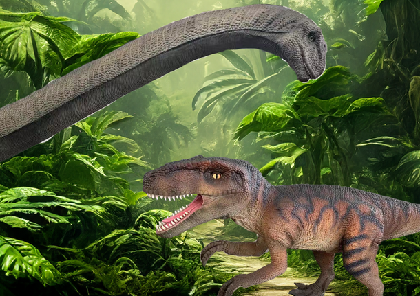 仲有在福井縣內發現化石的福井巨龍及福井盜龍！