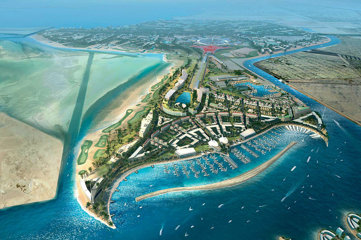 阿布札比神奇人工島亞斯島