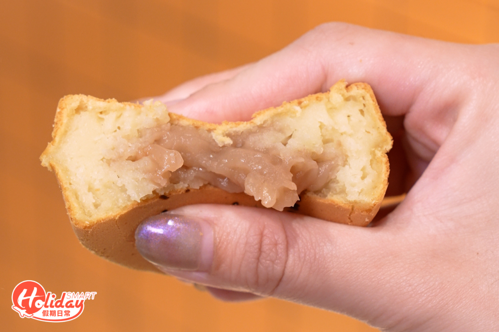 芋頭車輪餅，香甜不膩超滿足。