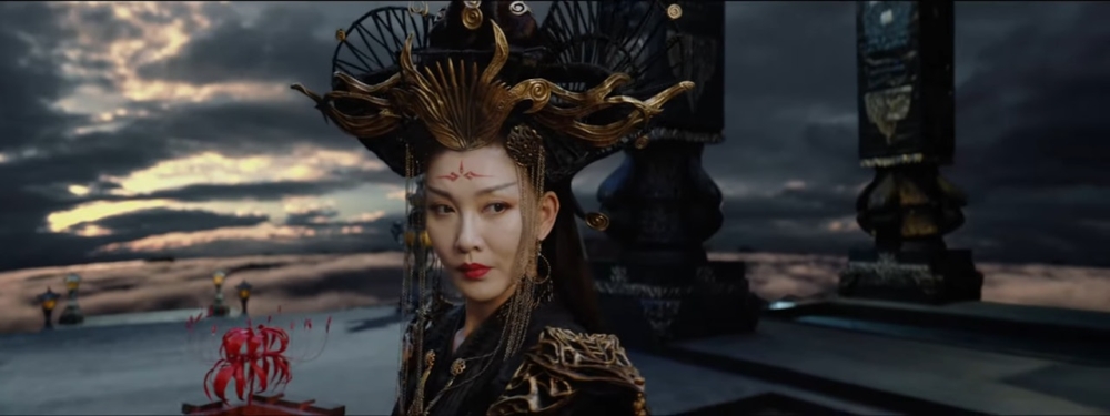 就電影片段所見李彩華這次以華麗的古裝扮相出場