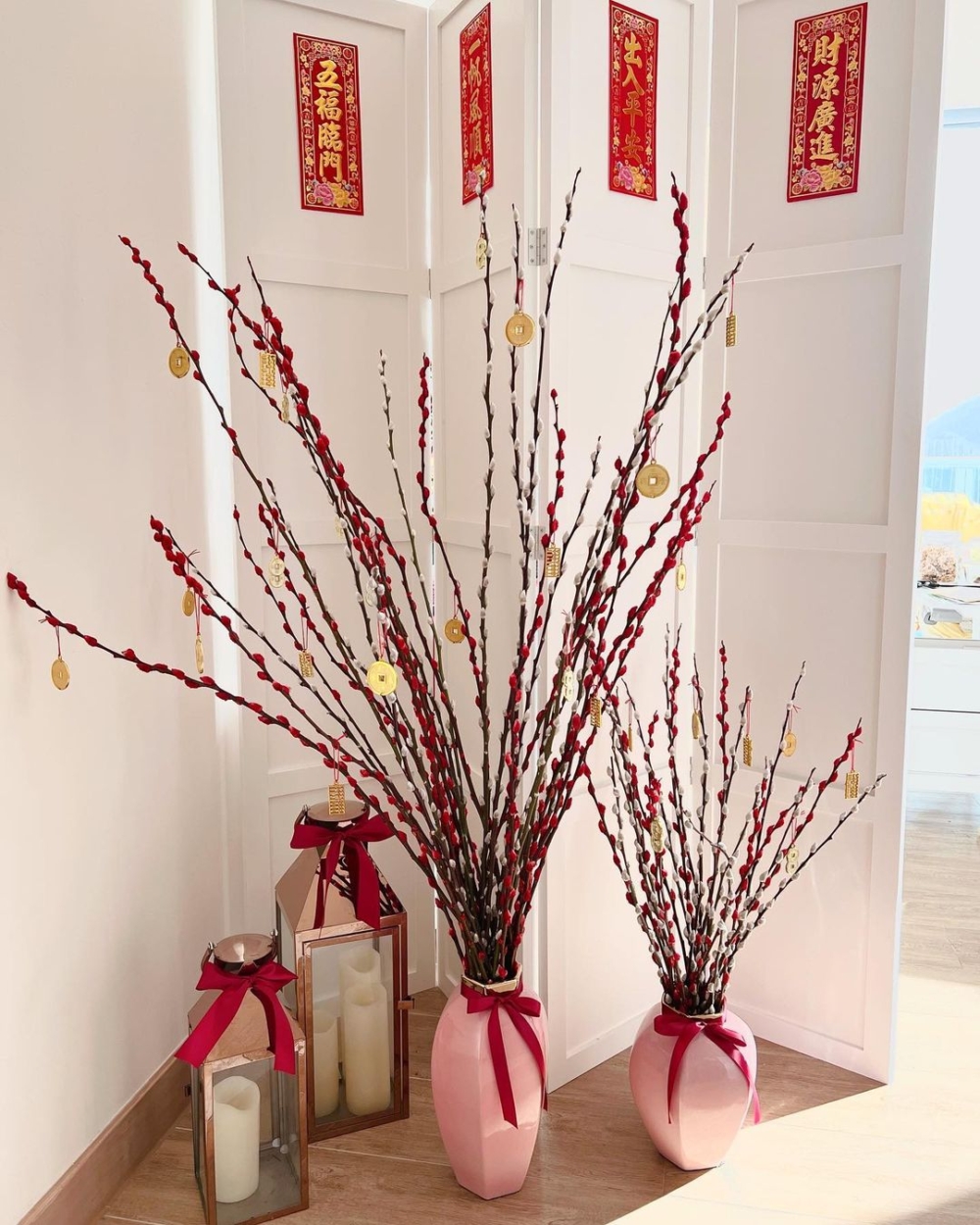 揮春一般在過了正月十五之後就可以除下～