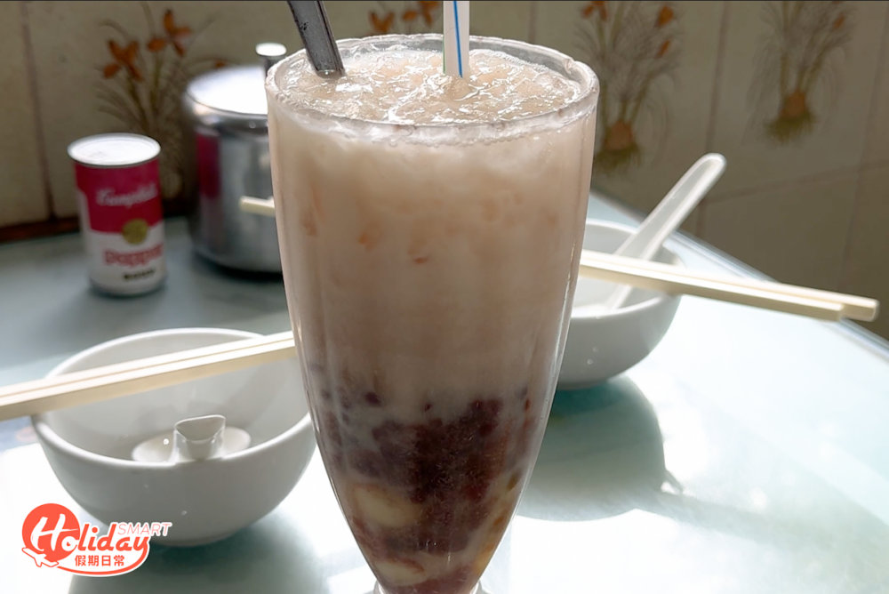 蓮子紅豆冰非常足料。