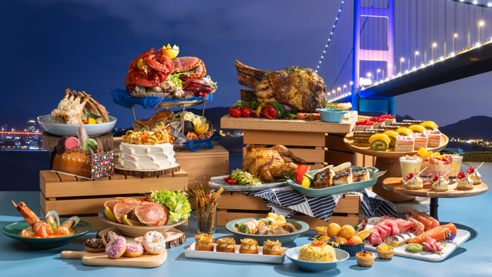 寰宇海鮮珍饈自助晚餐。