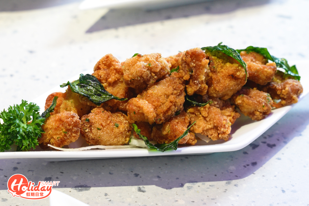 台式鹹酥雞鹹香味十足。