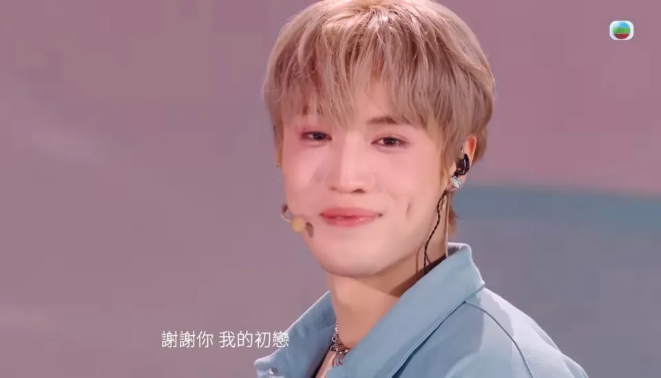 表演中丁子朗大騷演技,在獨白部分留下男兒淚,令台下的Rain大為震驚