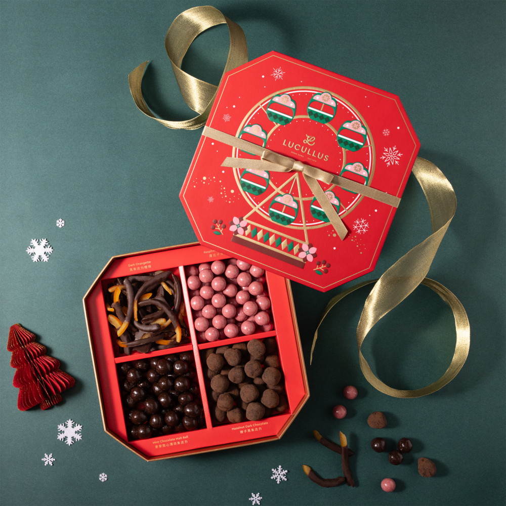 幸福摩天輪雜錦朱古力禮盒。