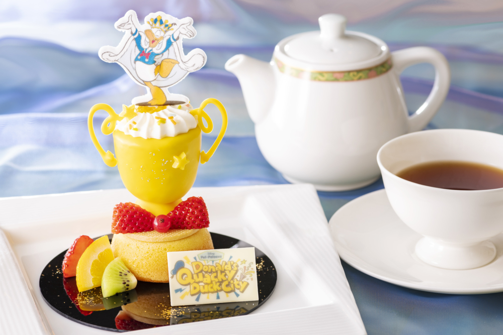 唐老鴨獎杯蛋糕套餐超吸睛！