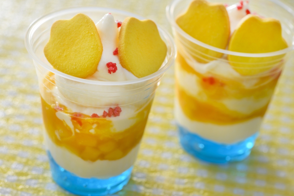 以唐老鴨形象的雪糕新地！