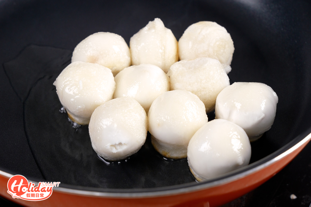 開大火煎兩分鐘