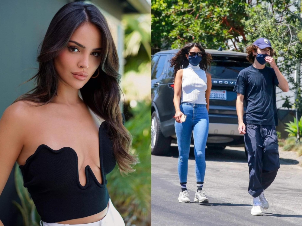 甜茶與墨西哥火辣女星Eiza González在墨西哥度假時熱吻！