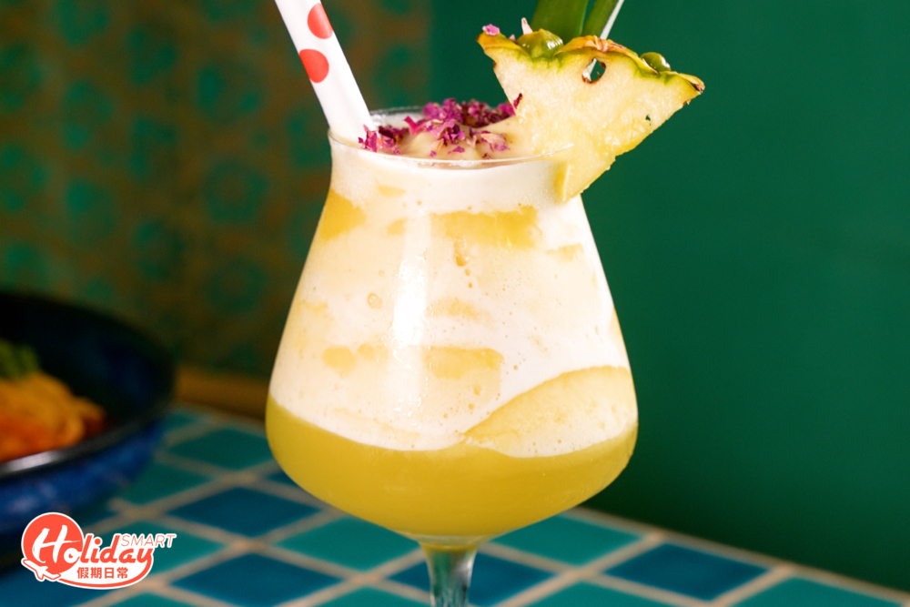 薑汁撞菠蘿沙冰非常解膩。