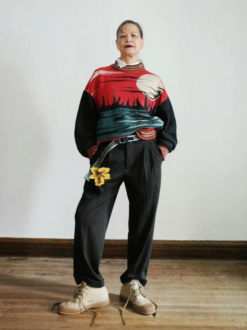 兒子亦為覃阿姨開了Instagram、小紅書等,讓她可以分享自己的穿搭。