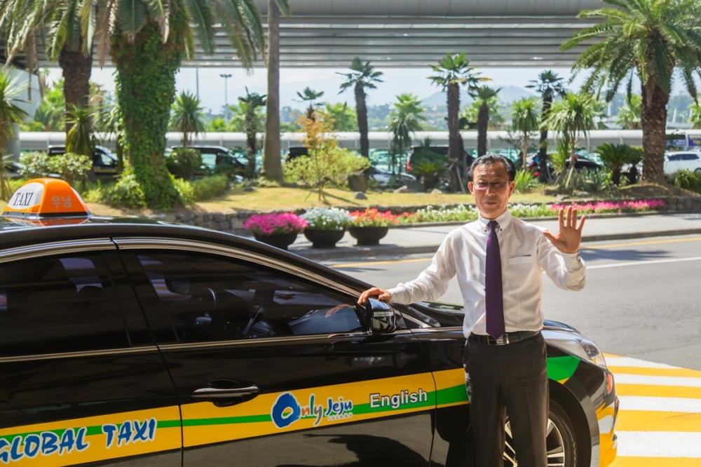濟州島亦提供國際的士，可以以中文、英文及日文與司機交流。