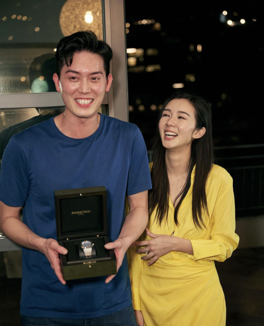 麥明詩用勞力士手錶求婚