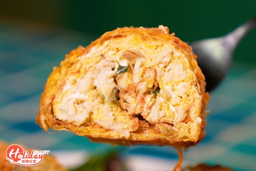 蟹肉奄列超足料。