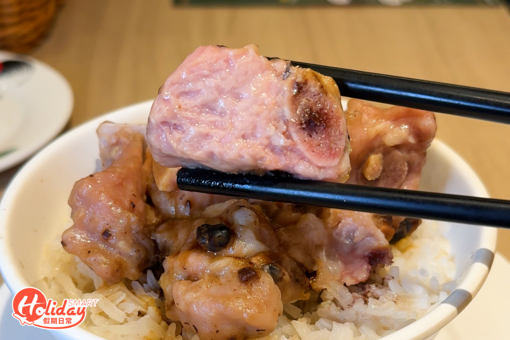排骨肉質軟嫩。