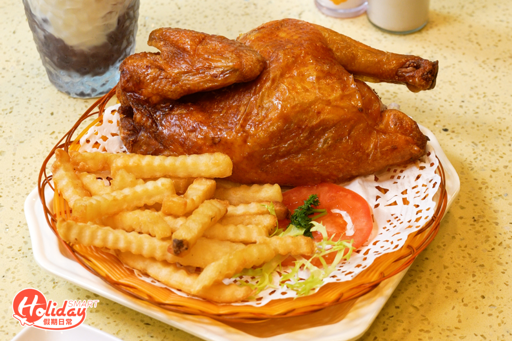 雖然只是半隻雞，但分量都不惹少，男生胃口都可以滿足到。