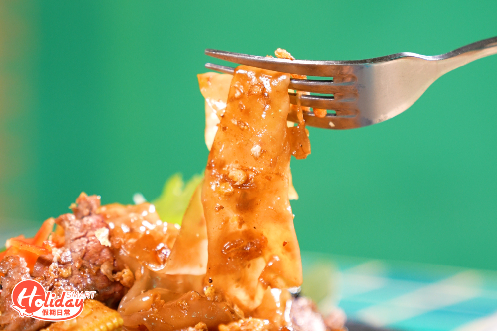 寬河粉煙韌有鑊氣。