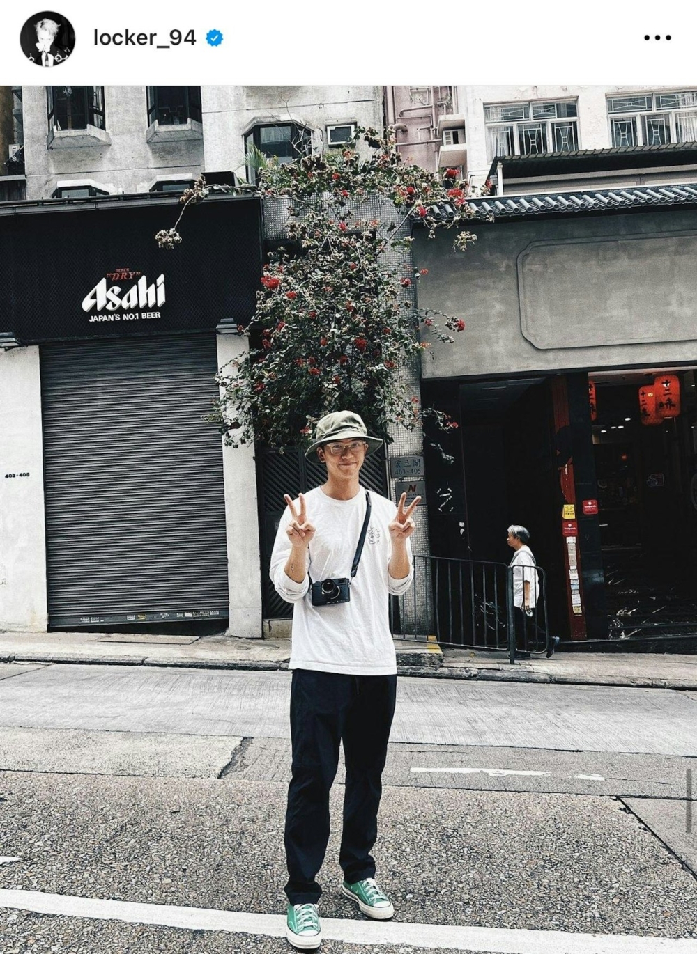 另外相中人所著的綠色Converse,亦曾在Locker IG出現過!
